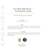 Champagne Brut Royale Vintage 2013 Joseph Perrier 75cl