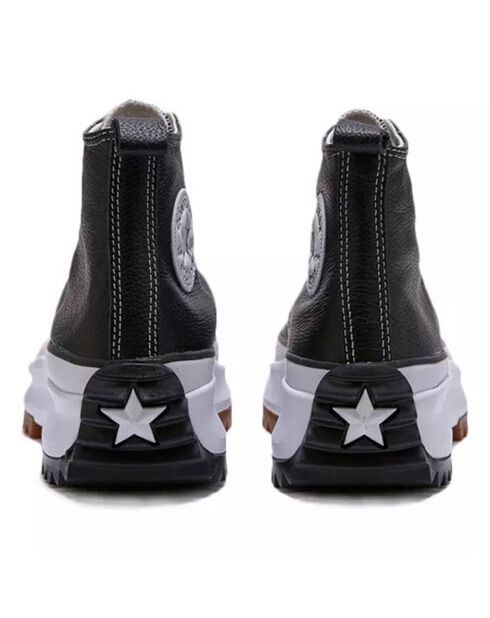 Baskets en Cuir Run Star Hike Hi noires