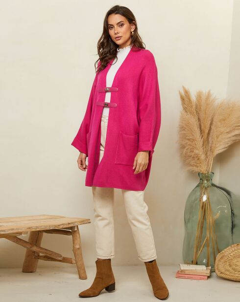 Gilet Louison fushia