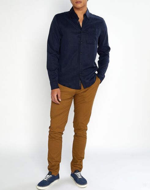 Pantalon Chino Stuart Uni Stretch camel