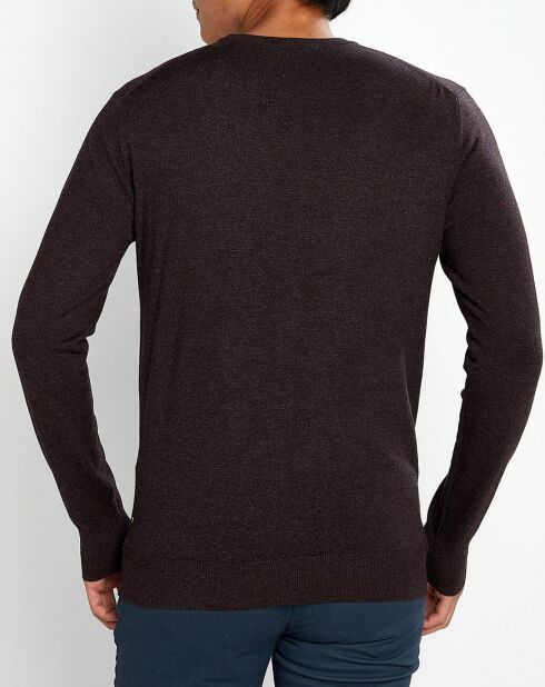 Pull Ecovero Basic bordeaux