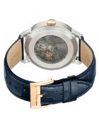 Montre Mulberry Homme Automatique en Cuir bleue