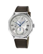 Montre Marchese Homme Quartz en Cuir marron