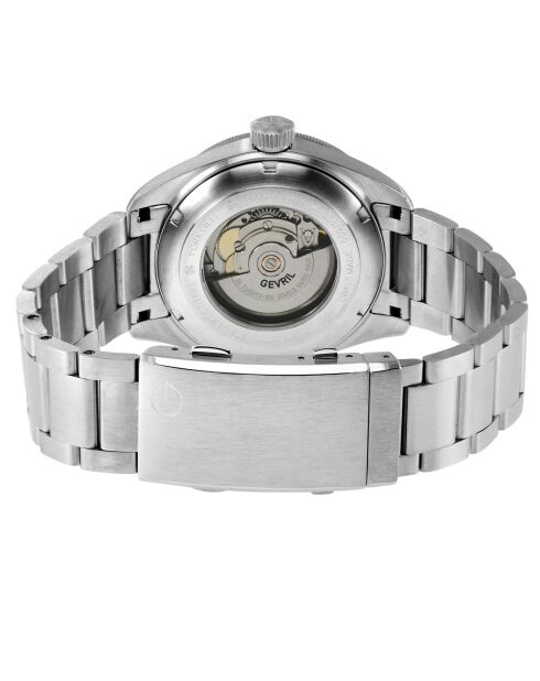 Orologio automatico da uomo Yorkville in acciaio argentato