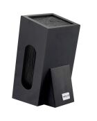 Bloc de 5 couteaux Origin gris/noir