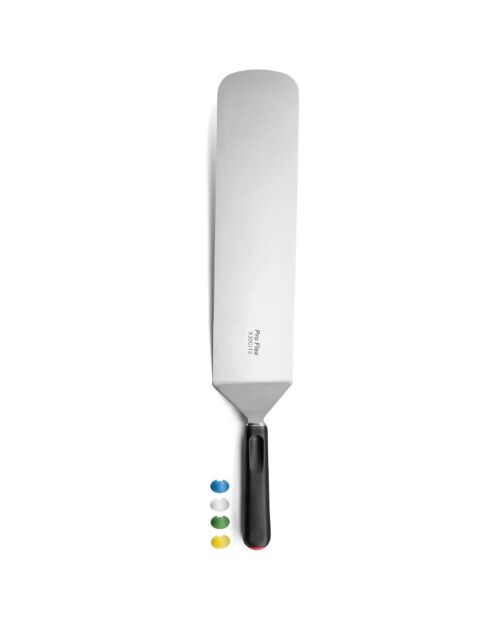 Large spatule courbée Pro Flex grise  - 35 cm