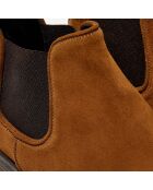 Chelsea boots en Cuir Reno marron