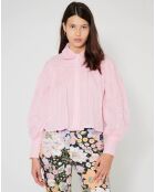 Chemise large Bridgerton rose poudre