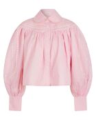 Chemise large Bridgerton rose poudre