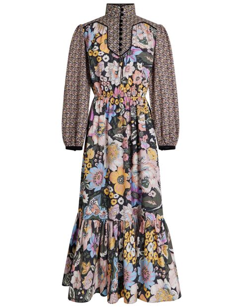 Robe longue Carnaby mix print