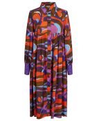 Robe Purple Country print lilas