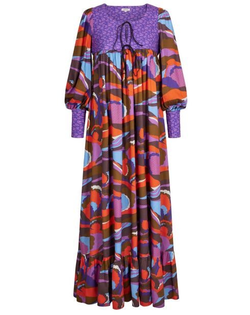 Robe Purple Country print lila