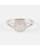 Anillo Kavala Diamonds en oro blanco de 0,3 quilates