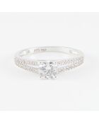 Bague Mûshika Diamants 0.75 ct or blanc