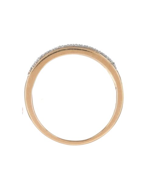 Princely Alley diamanten ring 0,5 kt geelgoud