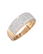 Princely Alley diamanten ring 0,5 kt geelgoud