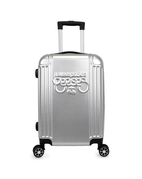 Valise Moyen Séjour 4 roues Eyden 65 cm argentée