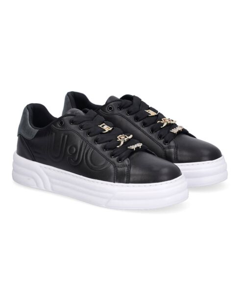 Sneakers en Cuir Marina noires