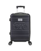 Valise Cabine 4 roues doubles Lyra 55 cm noire