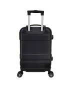 Valise Cabine 4 roues doubles Lyra 55 cm noire