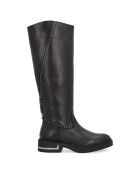 Bottes en Cuir Ashley noires