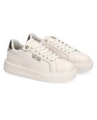Sneakers en Cuir Esther beiges