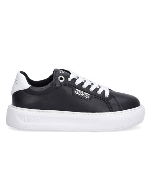 Sneakers en Cuir Maïlys noires