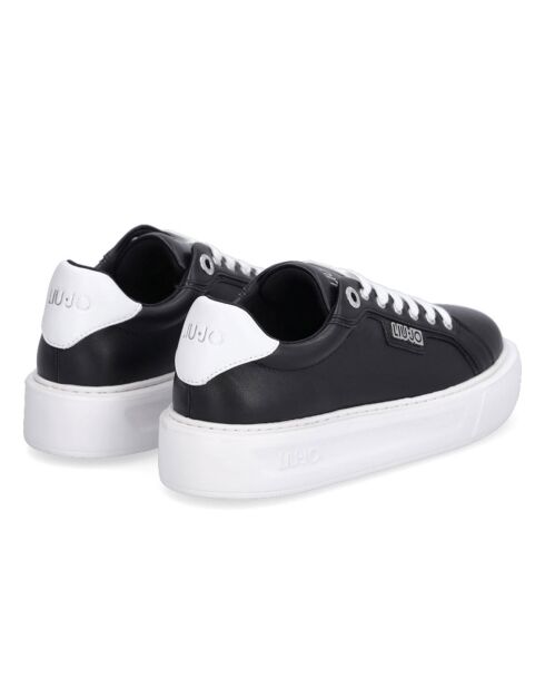 Sneakers en Cuir Maïlys noires