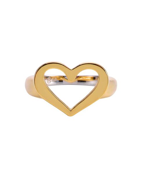 Bague Valentine en Argent doré