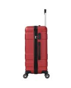 2 Valises Cabine 4 roues doubles Lyra 42/55 cm bordeaux