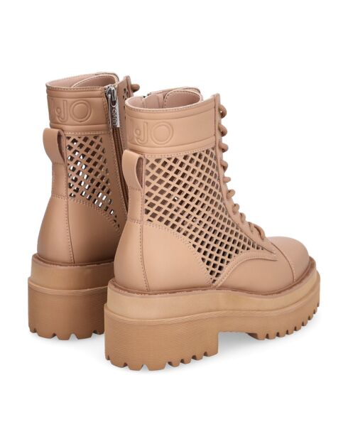 Boots Léontine marron claires