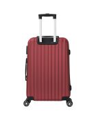 Valise Moyen Séjour 4 roues Nela 65 cm bordeaux