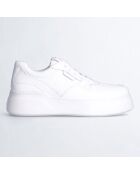 Sneakers en Cuir Tess blanches