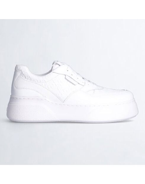 Sneakers en Cuir Tess blanches