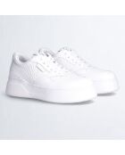 Sneakers en Cuir Tess blanches