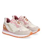 Sneakers Félicie beige/orange/rose