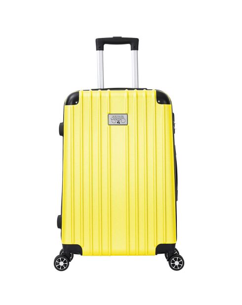 Valise Cabine 4 roues Nela 42 cm jaune
