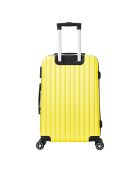 Valise Cabine 4 roues Nela 42 cm jaune