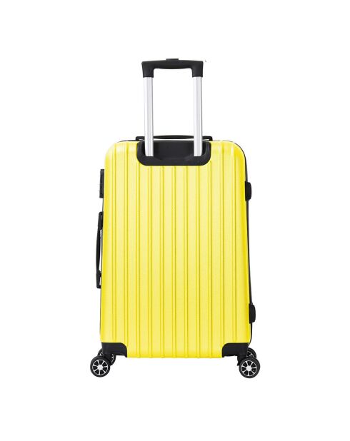 Valise Cabine 4 roues Nela 42 cm jaune