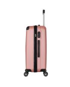 Valise Cabine 4 roues doubles Victoria 55 cm rose doré
