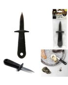 Couteau a huîtres acier 22x8x1,5 cm