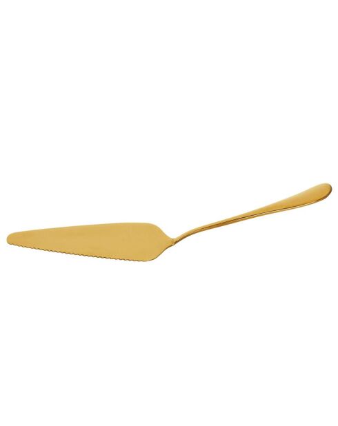 Pelle à tarte dorée