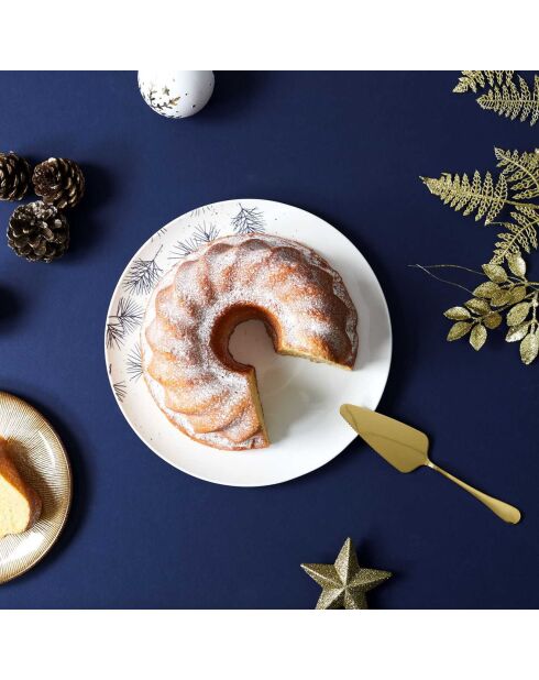 Pelle à tarte dorée