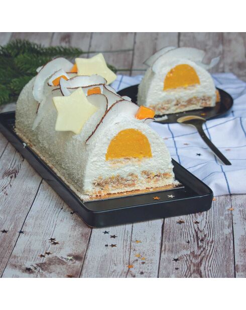 Moule insert buche gris