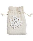 Billes de cuisson en argile blanches