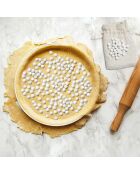 Billes de cuisson en argile blanches