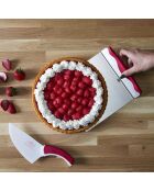 Pelle à gâteau coloris aléatoire rouge/gris/bleu
