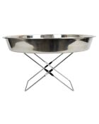 Plateau de service fruit de mer + 22 accessoires argenté