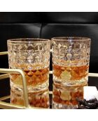 Coffret 4 verres à Whisky transparent