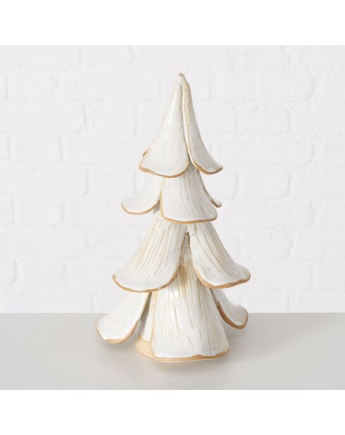 Abre de Noël Verduro blanc - 30x16 cm